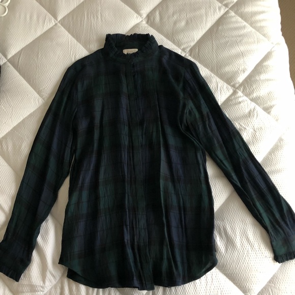 LOFT Tops - LOFT outlet plaid button down Size M